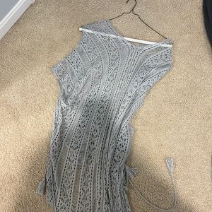 Gray, Swimsuit Cover-up